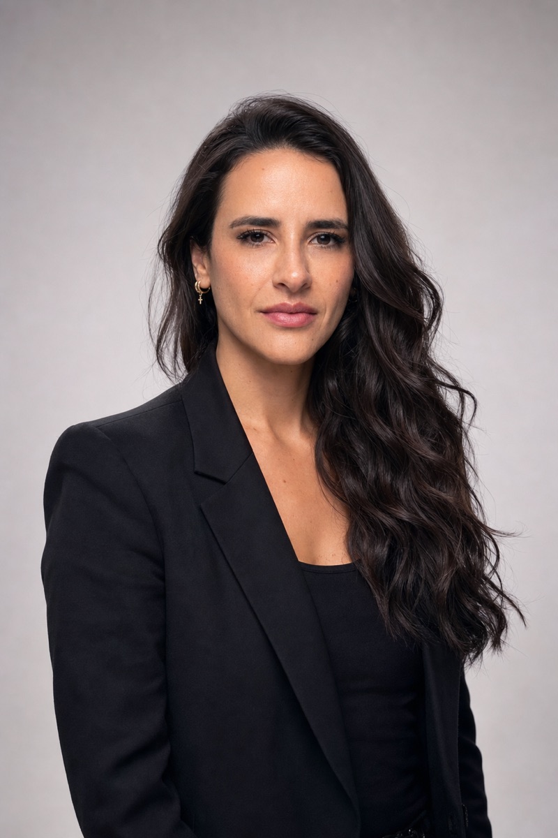 Raíssa Fleming em seu escritório